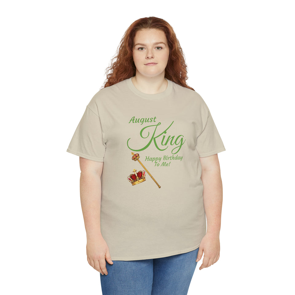 August King Unisex Heavy Cotton Tee