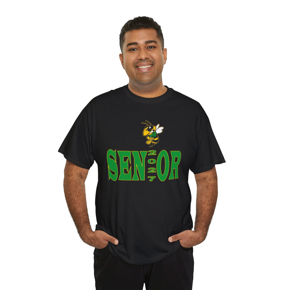 Bessemer City HS Senior 2027 Unisex Heavy Cotton Tee