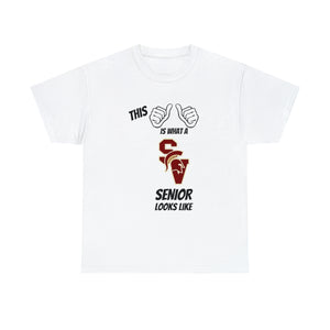 This Is What A Sun Valley High School Senior Looks Like Class Of 2024 Unisex Heavy Cotton Tee