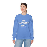 We Support WNC Unisex Heavy Blend™ Crewneck Sweatshirt