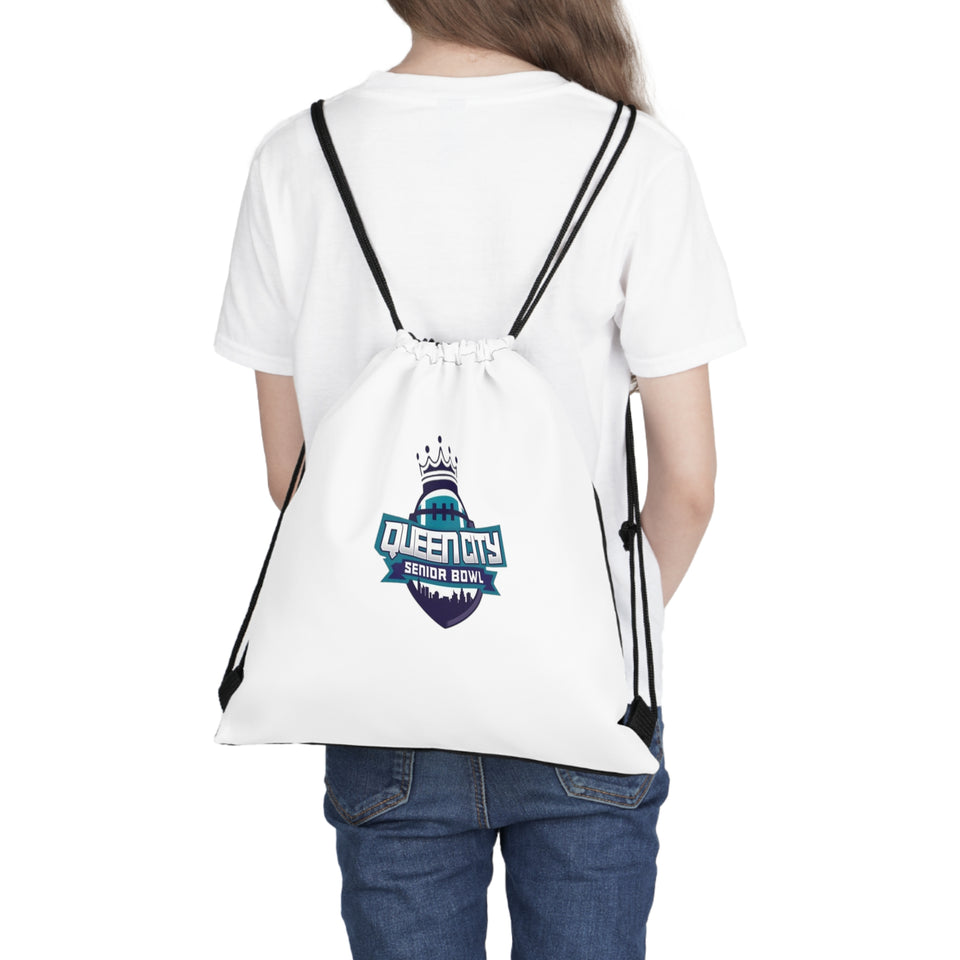 Queen City Senior Bowl Outdoor Drawstring Bag