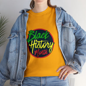 Black History Month Cotton Tee