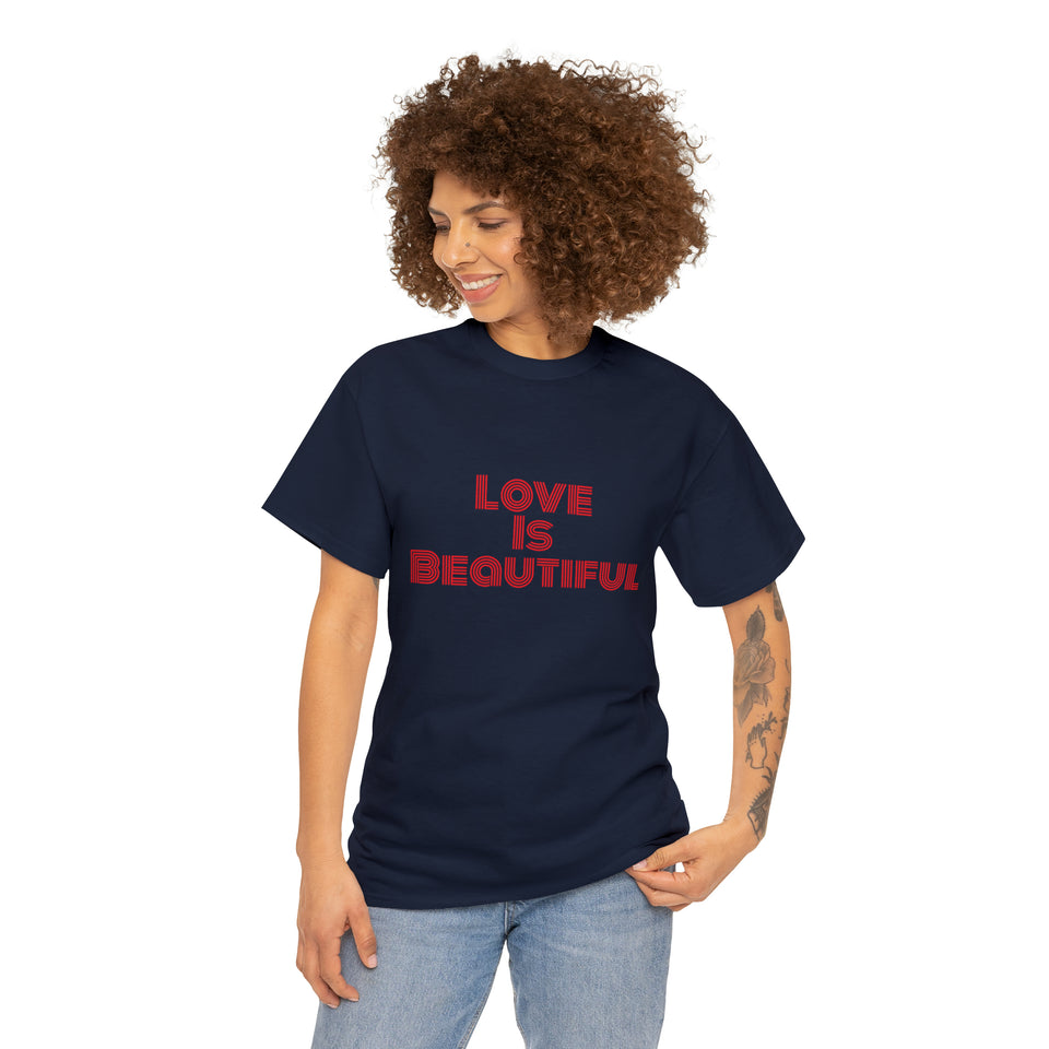 Love Is Unisex Heavy Cotton Tee