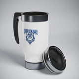 Hunter Huss HS Stainless Steel Travel Mug with Handle, 14oz
