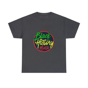 Black History Month Cotton Tee