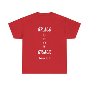 Grace Upon Grace Unisex Heavy Cotton Tee