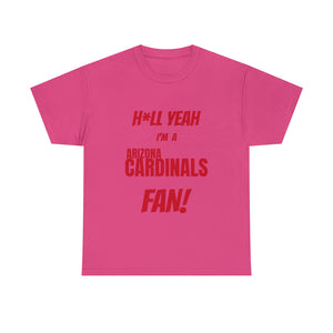 Arizona Cardinals Football Unisex Heavy Cotton Tee