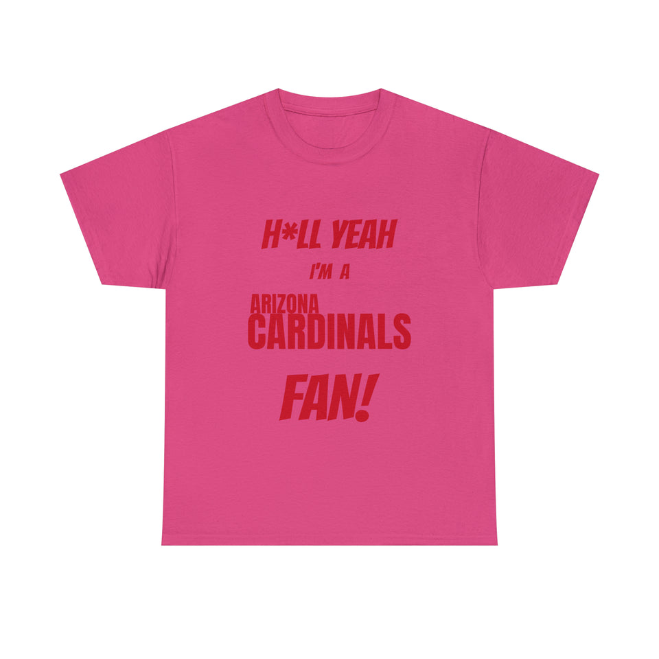 Arizona Cardinals Football Unisex Heavy Cotton Tee