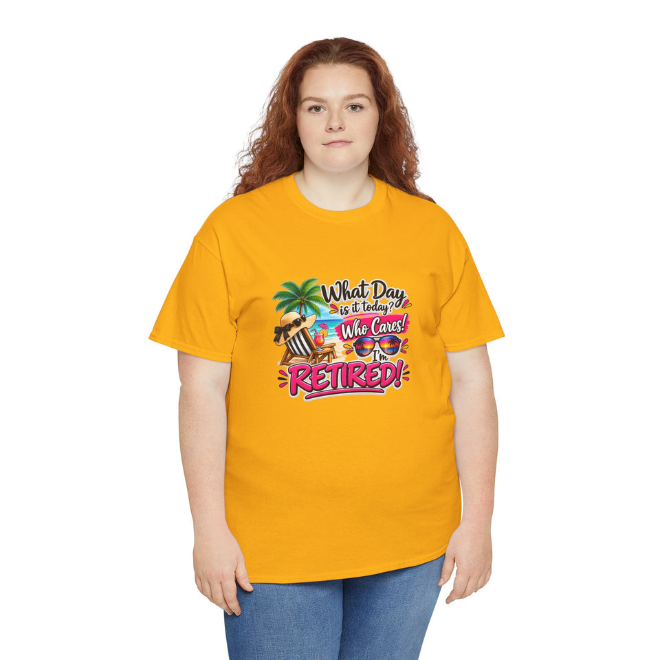 What Day Is It Today? Unisex Heavy Cotton Tee
