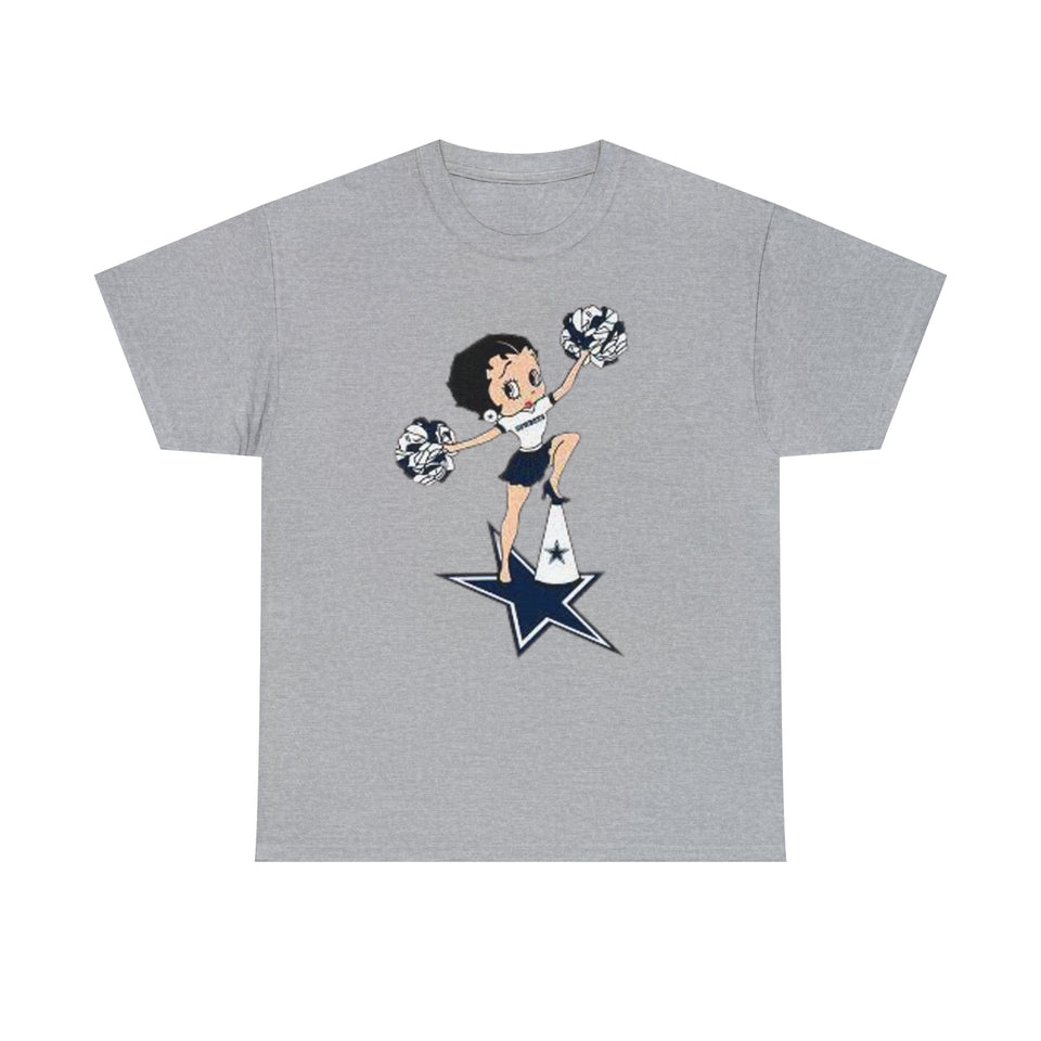 Dallas Cowboys Betty Unisex Heavy Cotton Tee