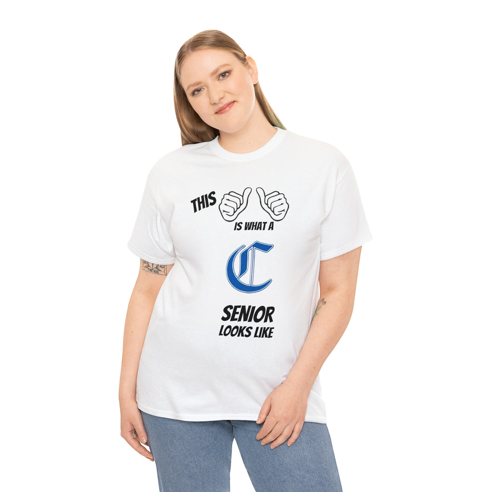 Charlotte Christian Senior Unisex Heavy Cotton Tee