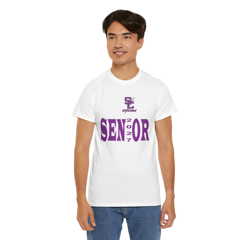 Stuart Cramer HS Senior 2027 Unisex Heavy Cotton Tee