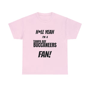 Tampa Bay Buccaneers Football Unisex Heavy Cotton Tee