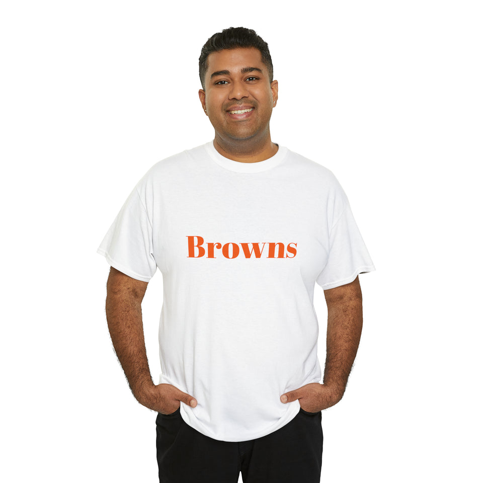 Clevland Browns Girl Unisex Heavy Cotton Tee
