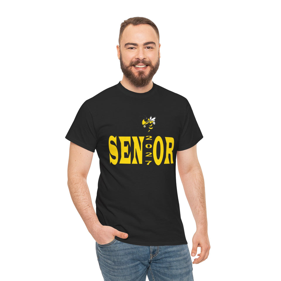 Forest Hills HS Senior 2027 Unisex Heavy Cotton Tee