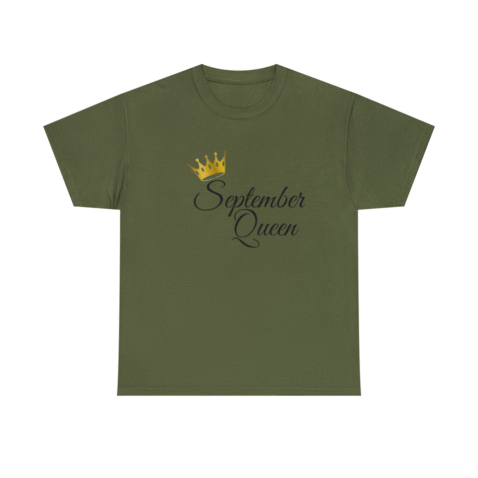 September Queen Unisex Heavy Cotton Tee