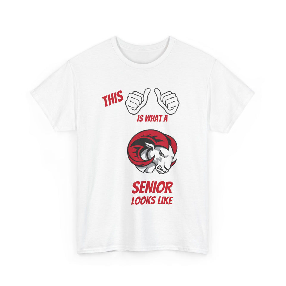 This Is What A WSSU Senior Looks Like Unisex Heavy Cotton Tee