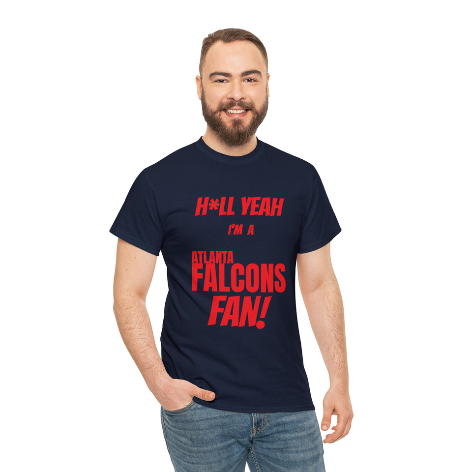 Atlanta Falcons Football Unisex Heavy Cotton Tee