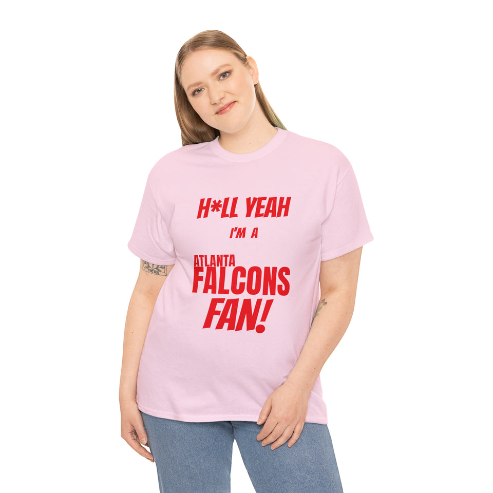 Atlanta Falcons Football Unisex Heavy Cotton Tee