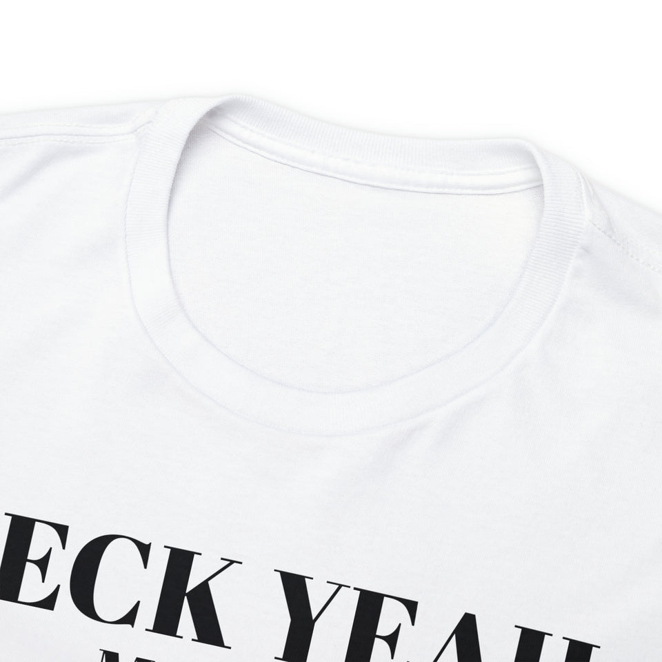 Heck Yeah My Son Is A NCA&T Bulldog Unisex Heavy Cotton Tee