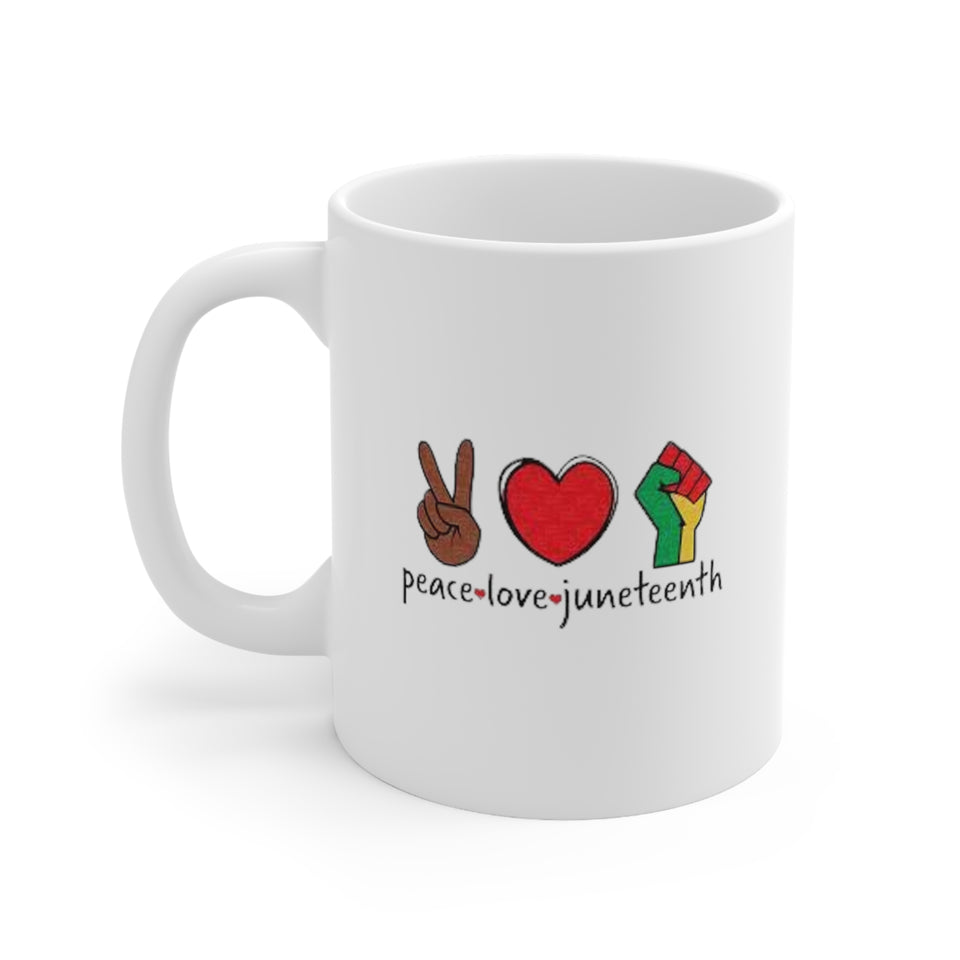 Juneteenth Ceramic Mug 11oz