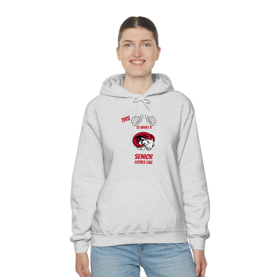 This Is What A WSSU Senior Looks Like Unisex Heavy Blend™ Hooded Sweatshirt