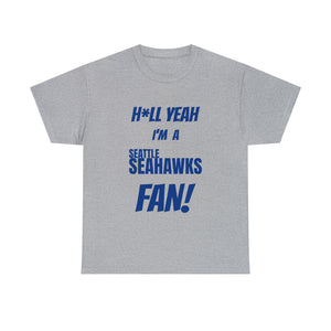 Seattle Seahawks Football Unisex Heavy Cotton Tee