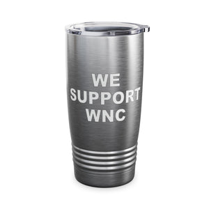 We Support WNC Ringneck Tumbler, 20oz
