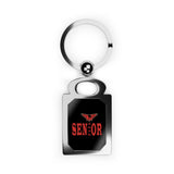 Monroe HS Rectangle Photo Keyring
