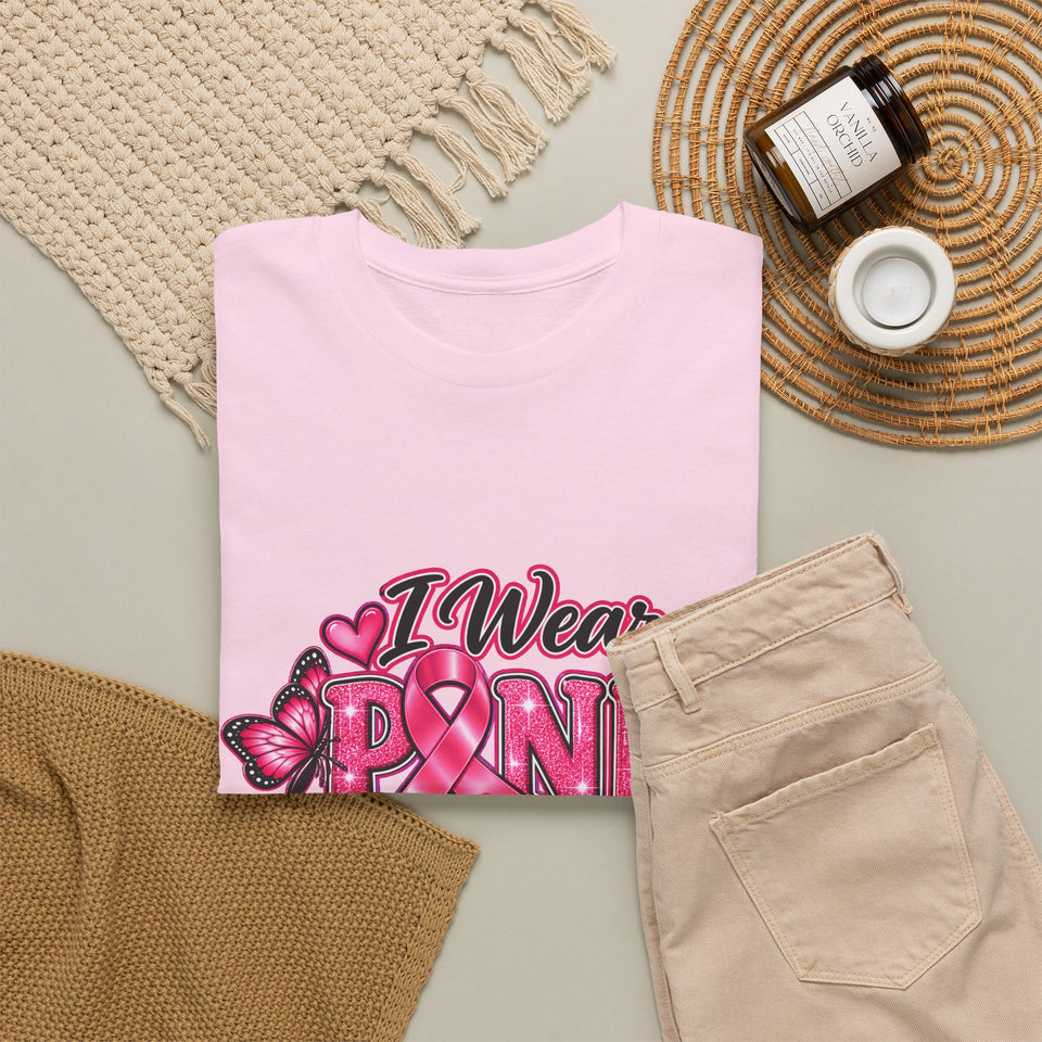 Breast Cancer Awareness Myself Unisex Heavy Cotton Tee