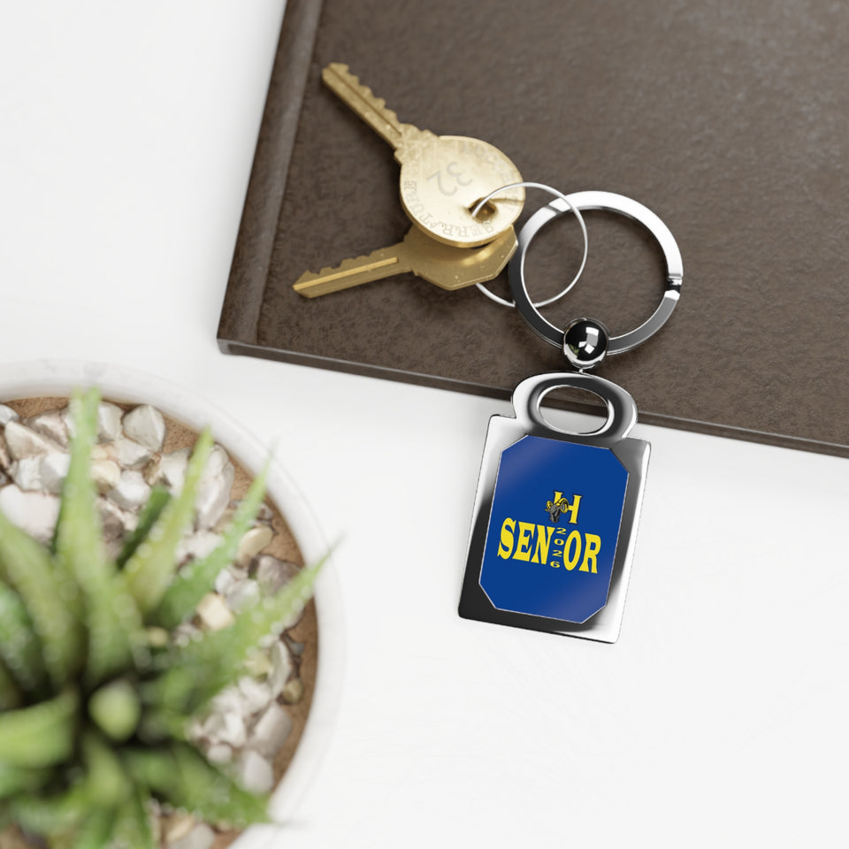 Highland Tech Rectangle Photo Keyring