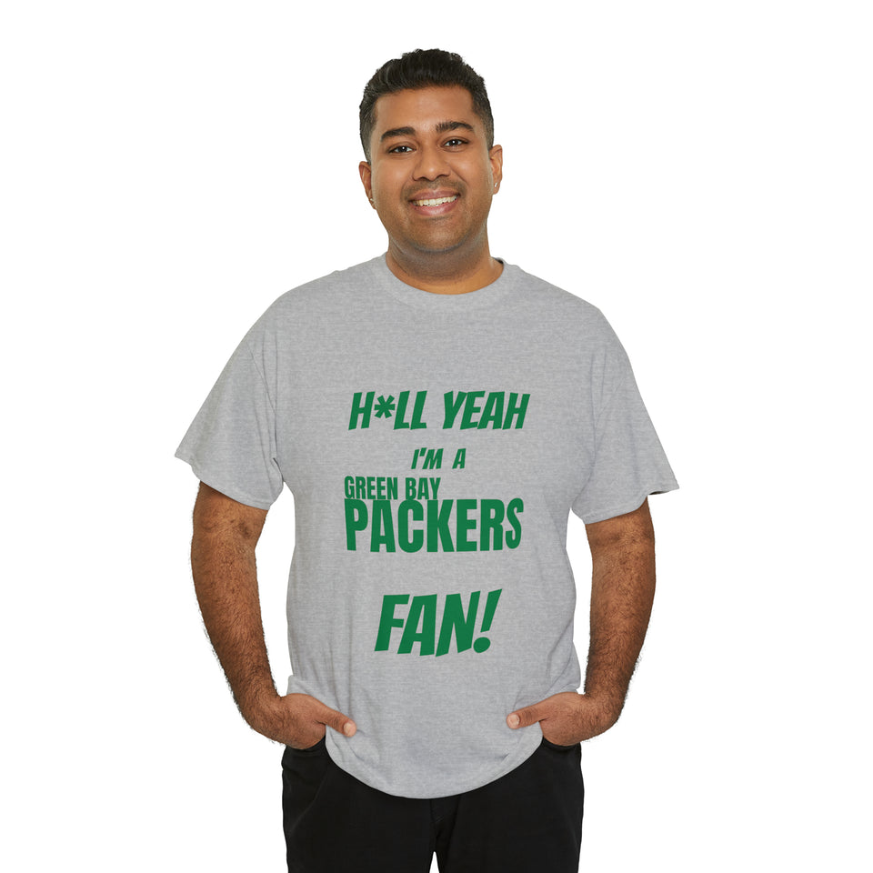 Green Bay Packers Football Unisex Heavy Cotton Tee