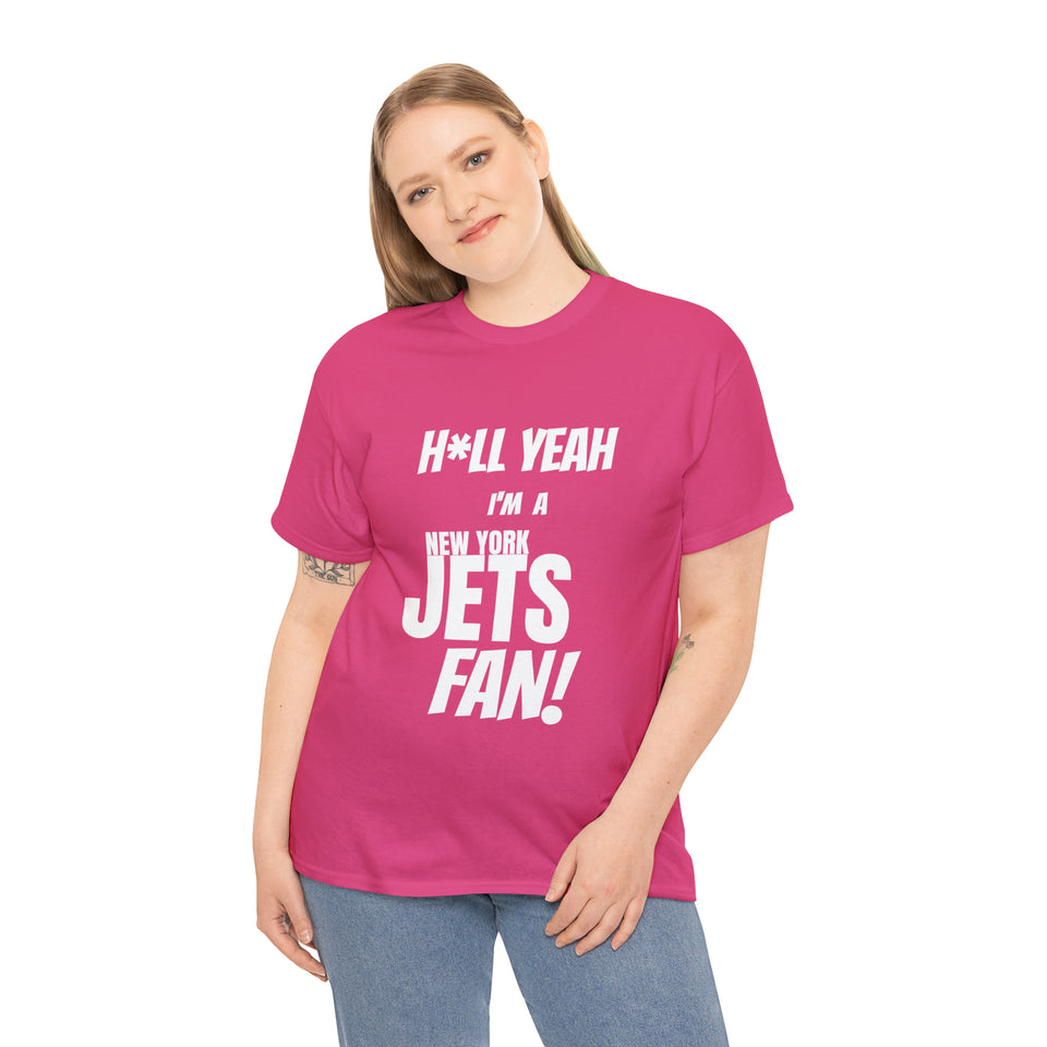 New York Jets Football Unisex Heavy Cotton Tee