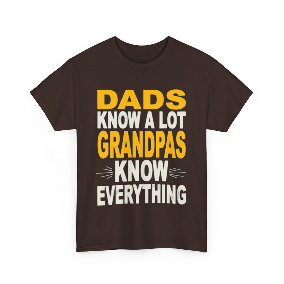 Grandpas Know Everything Unisex Heavy Cotton Tee