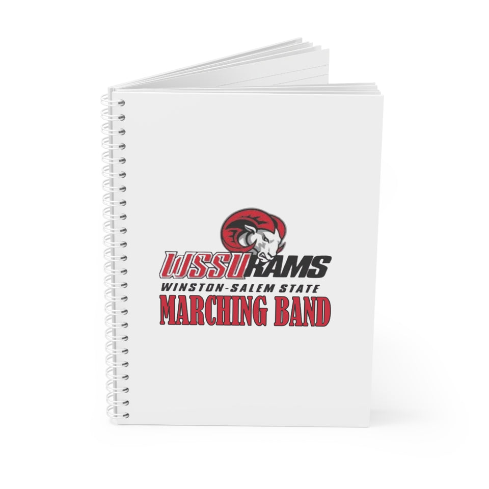WSSU Marching Band Spiral Notebook