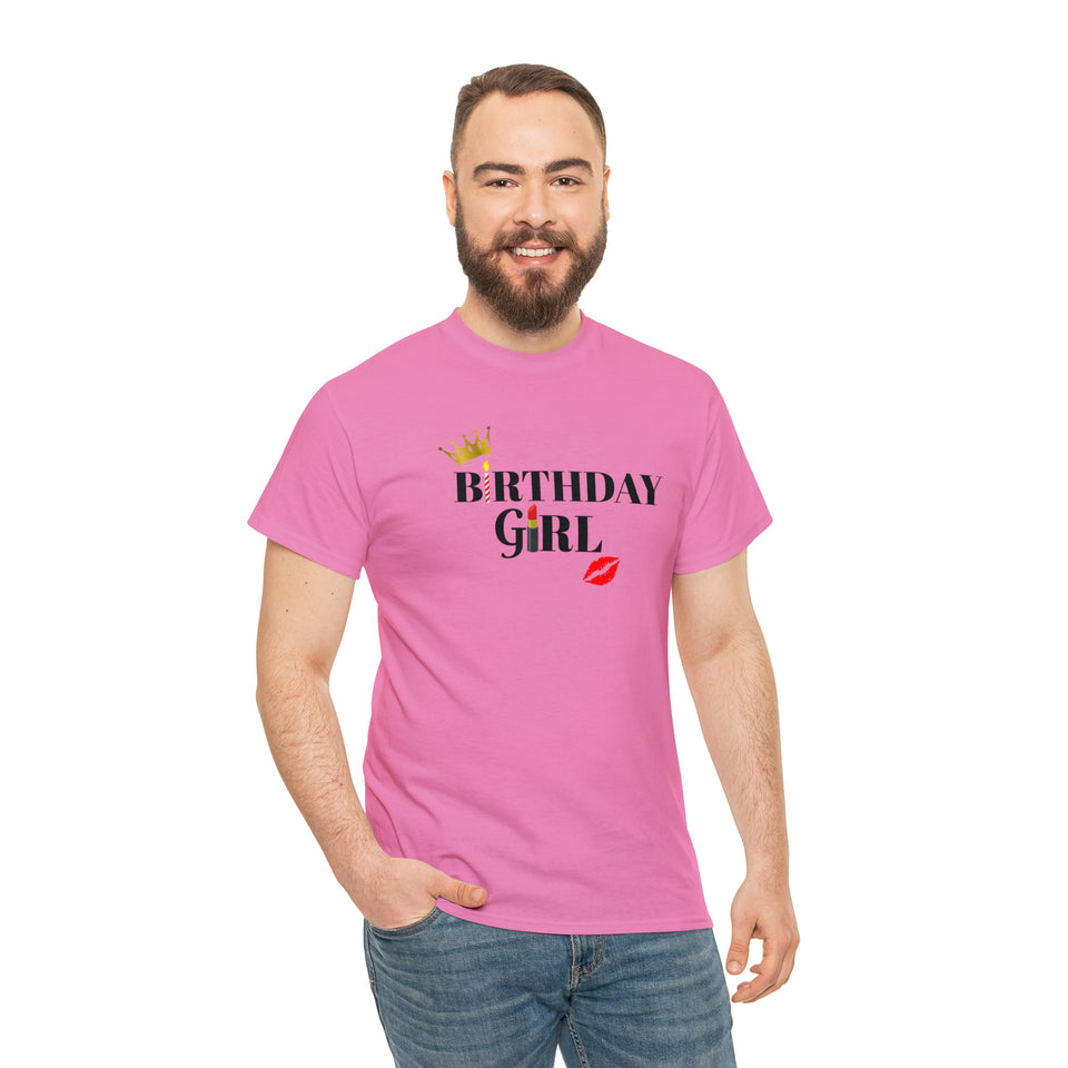 Birthday Girl Unisex Heavy Cotton Tee
