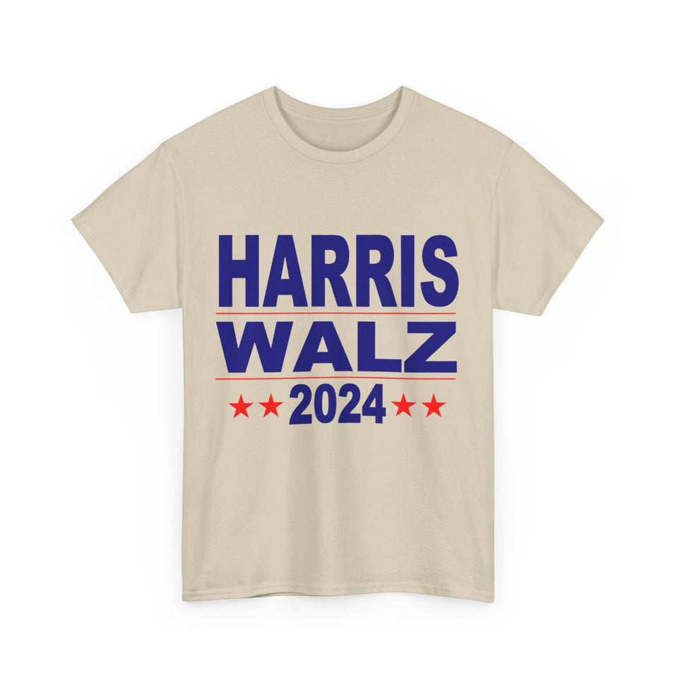 Harris Walz 2024 Unisex Heavy Cotton Tee