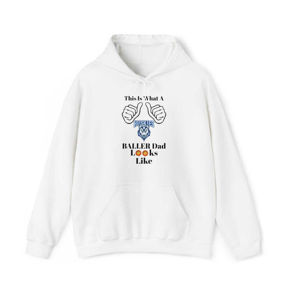 Hunter Huss Baller Dad Unisex Heavy Blend™ Hooded Sweatshirt