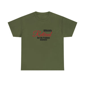 Officially Retired Unisex Heavy Cotton Tee