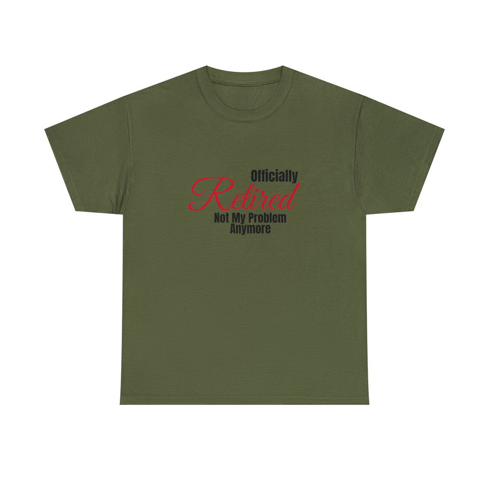 Officially Retired Unisex Heavy Cotton Tee