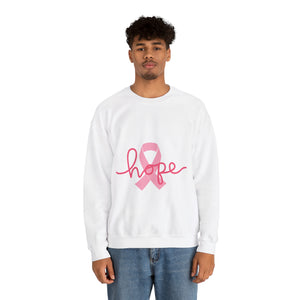 Breast Cancer Awareness HOPE Unisex Heavy Blend™ Crewneck Sweatshirt