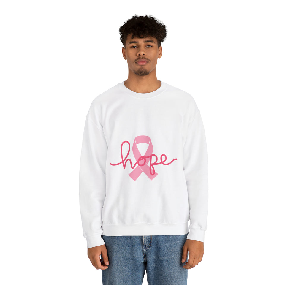 Breast Cancer Awareness HOPE Unisex Heavy Blend™ Crewneck Sweatshirt