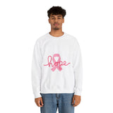 Breast Cancer Awareness HOPE Unisex Heavy Blend™ Crewneck Sweatshirt