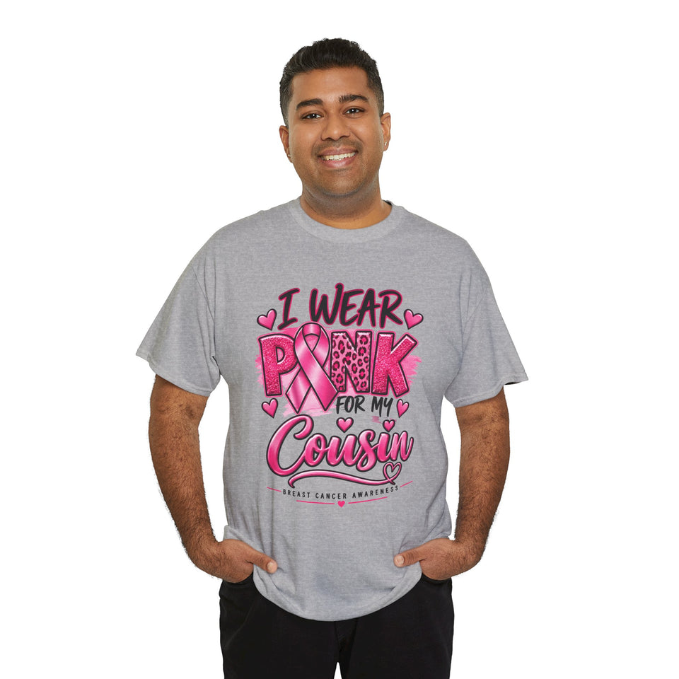 Breast Cancer Awareness Unisex Heavy Cotton Tee