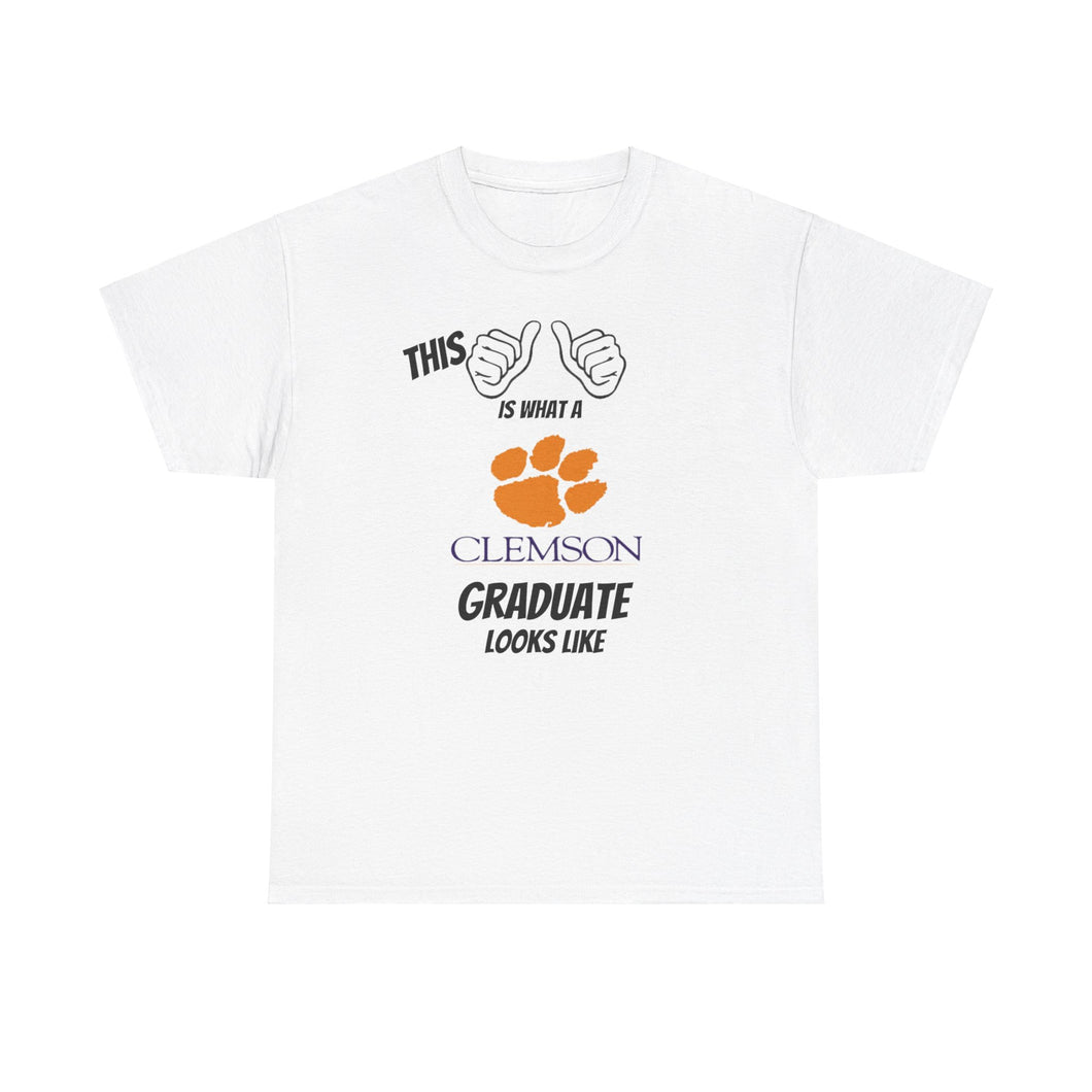 This Is What A Clemson Graduate Looks Like 2025 Unisex Heavy Cotton Tee