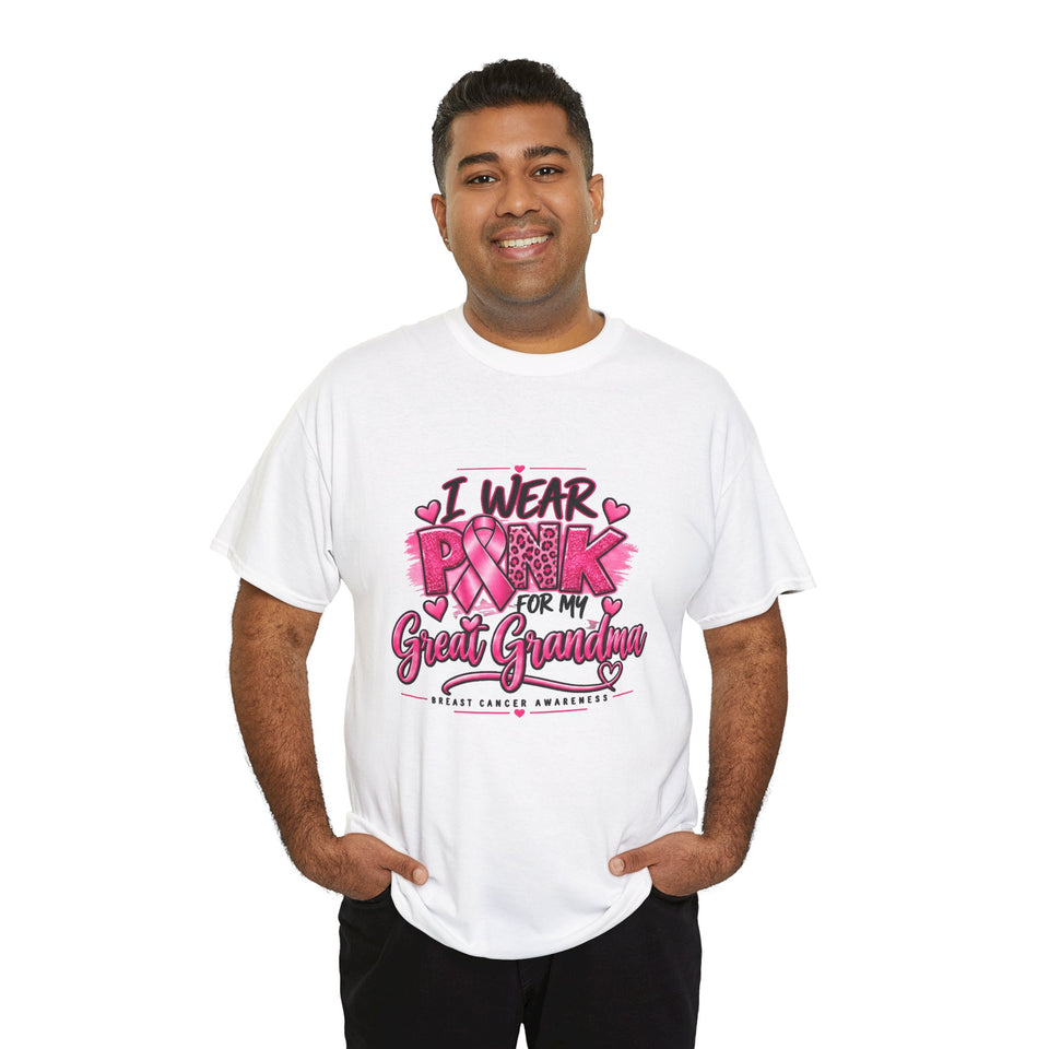 Breast Cancer Awareness Unisex Heavy Cotton Tee