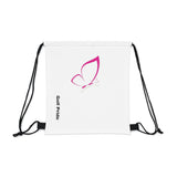 Butterfly Golf Outdoor Drawstring Bag