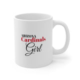 Arizona Cardinals Girl Ceramic Mug 11oz