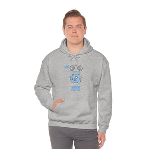 This Is What A Chapel Hill Senior Looks Like Unisex Heavy Blend™ Hooded Sweatshirt