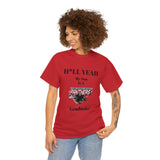 H*LL Yeah My Son Is A Clark Atlanta Graduate Unisex Heavy Cotton Tee